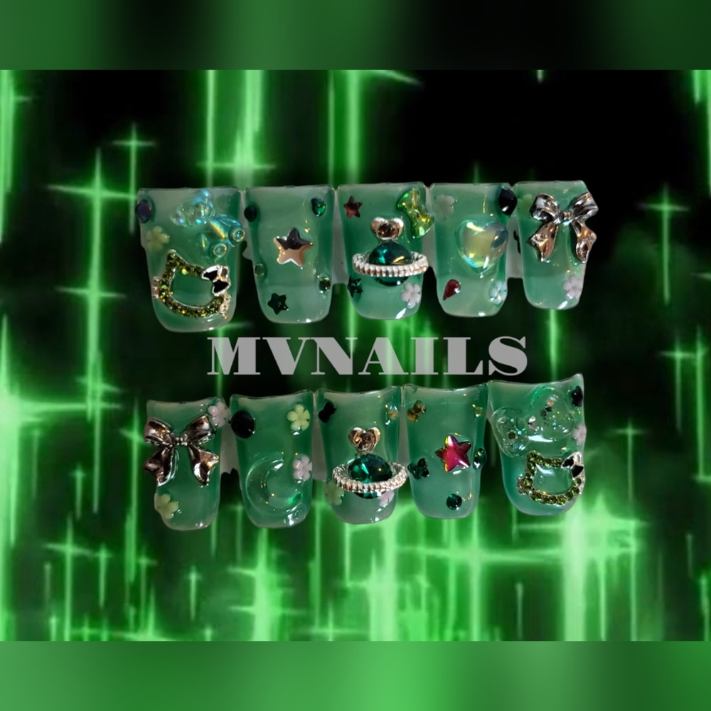 Handmade press on nails